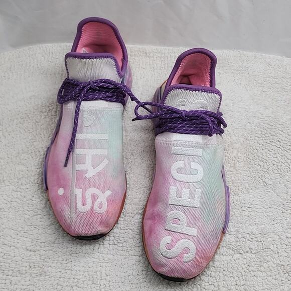 PHARRELL x ADIDAS HUMAN RACE NMD FESTIVAL PINK ROSEGOLD MENS 11.5 CUSTOMIZED - Picture 5 of 16